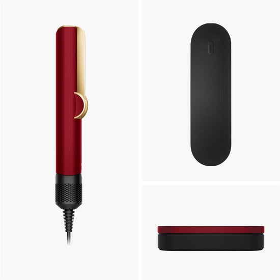 Dyson Airstrait wet-to-dry - Stijltang - Red Velvet/Goud