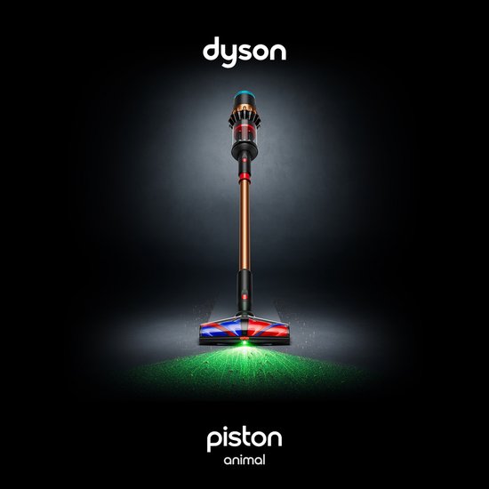 Dyson V16 Piston Animal - Steelstofzuiger - Zwart/Koper - 315 Air Watts - HEPA-filtratie