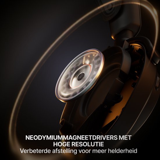SteelSeries - Arctis Nova Pro Omni - Hi-Res Wireless Certified Gaming Headset - PC, PlayStation, Xbox & Switch - Zwart