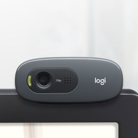 Logitech C270 - 720p HD Webcam - 3MP - Grijs