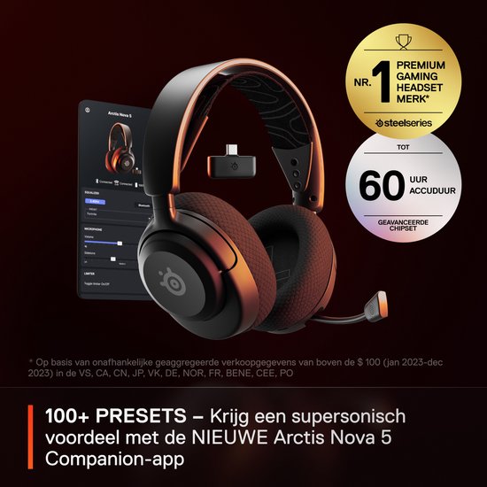 SteelSeries Arctis Nova 5 Wireless