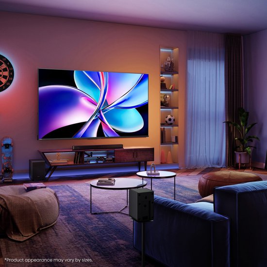 Hisense 55E7Q PRO - 55 inch - 4K QLED - 144hz - 2025 - Smart TV