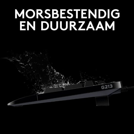 Logitech G213 Prodigy - Gaming Toetsenbord - US Qwerty (ISO) - Zwart