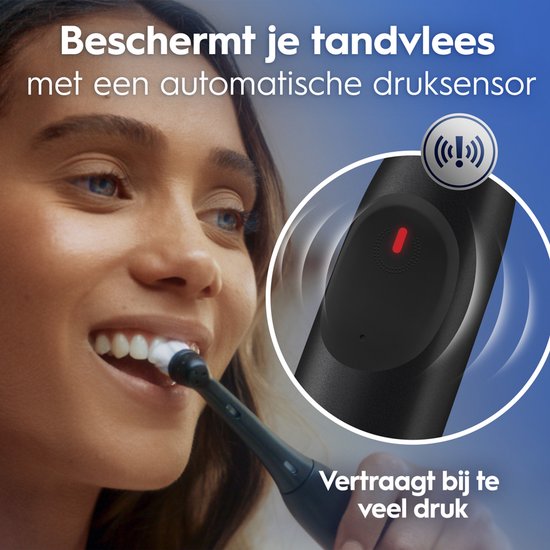 Oral-B iO2 Night Black Elektrische Tandenborstel - 1 Opzetborstel - 1 Reisetui