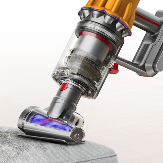Dyson V12s Detect Slim Submarine - Steelstofzuiger met dweilfunctie - Nikkel/Geel - 140 Air Watts - HEPA-filtratie
