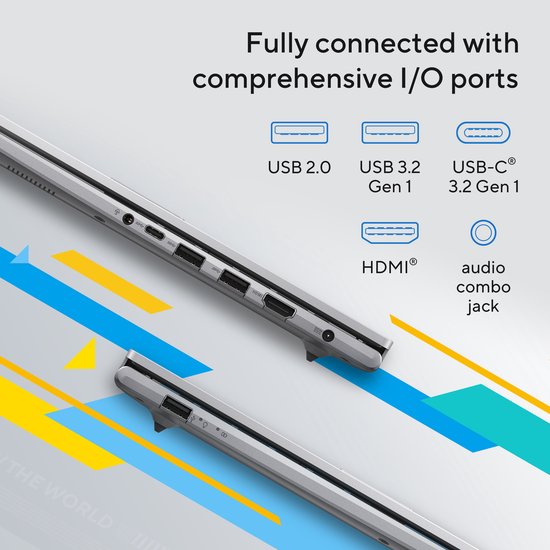 ASUS Vivobook 15 X1504VA-BQ3741W - Laptop - 15.6 inch - Core 5/i5 - 16GB/1000GB