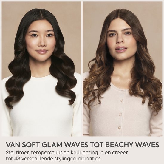 BaByliss Style Secret Air Automatische Krultang C6688E - Auto-Curl Technologie - Prachtige Krullen en Golven - Snel en Veilig Stylen - 3 draairichtingen - 4 timerinstellingen