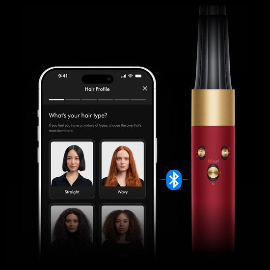 Dyson Airwrap i.d. Straight+Wavy - Multistyler - Föhnborstel - Krulborstel - Red Velvet/Goud