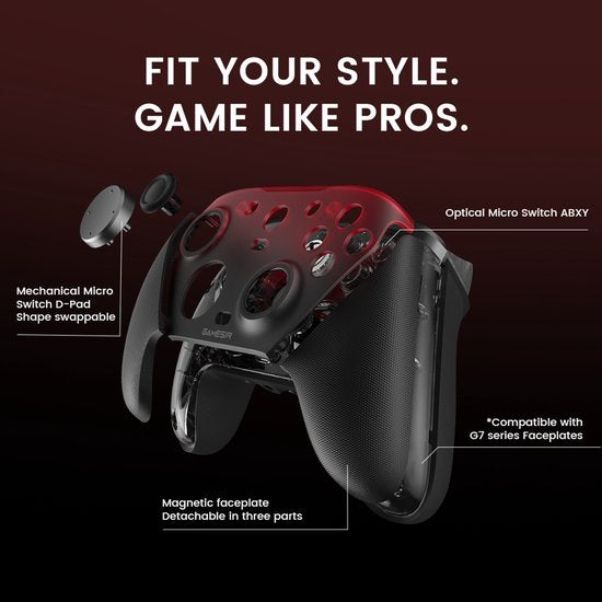 GameSir G7 Pro - Bedrade controller - Xbox Series X/S, Xbox One, Windows en Android - Shadow Ember