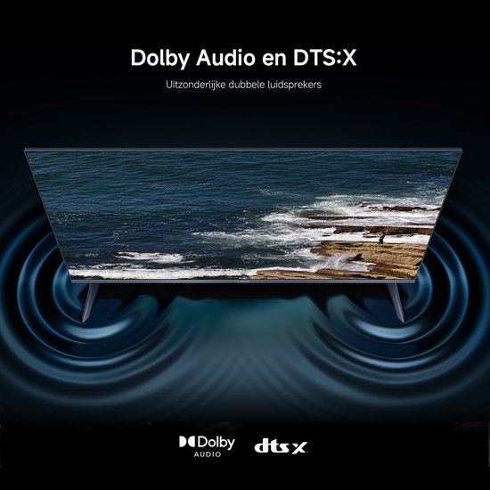 Xiaomi TV A Pro 32 2026 | QLED Smart TV | 80 cm HD | Google TV | Dolby Audio en DTS:X | HDR10+ | Chromecast en AirPlay | Wifi en Bluetooth