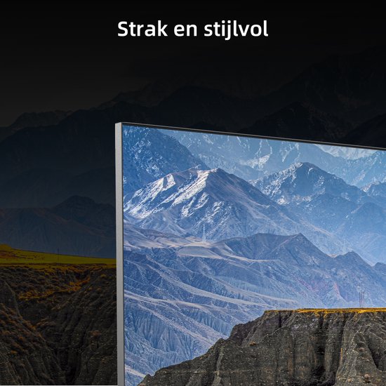 CHiQ LF32FT - Smart TV 32 Inch - Full HD - Metalen Randloos - Google TV - Dolby Audio - HDMI - Nieuw