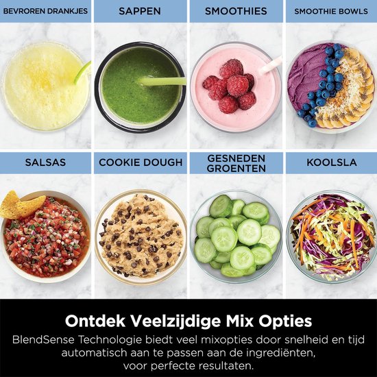 Ninja Detect 2-in-1 Blender en Smoothie Maker