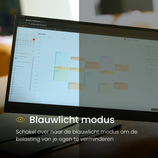 Blerron Flex - 14 Inch - Portable Monitoren - Lichtste model 1 KG - Draagbare Monitor - Portable Monitor - Beeldscherm - USB-C/HDMI - 1920x1080 FHD