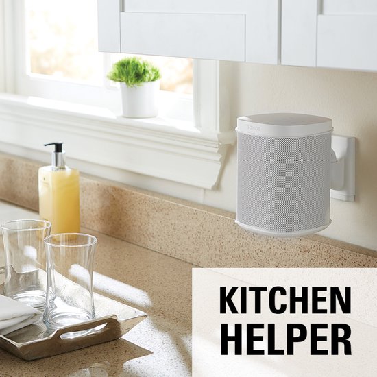 Sanus Muurbeugel set voor Sonos ONE, ONE SL & Play:1&3 - Wit