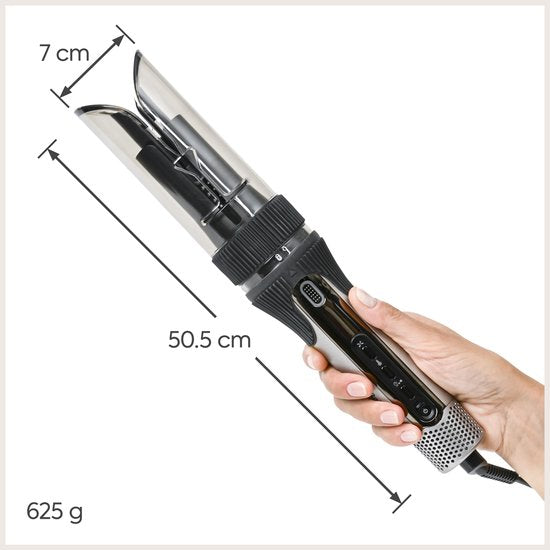 BaByliss Style Secret Air Automatische Krultang C6688E - Auto-Curl Technologie - Prachtige Krullen en Golven - Snel en Veilig Stylen - 3 draairichtingen - 4 timerinstellingen