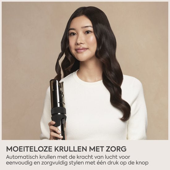 BaByliss Style Secret Air Automatische Krultang C6688E - Auto-Curl Technologie - Prachtige Krullen en Golven - Snel en Veilig Stylen - 3 draairichtingen - 4 timerinstellingen