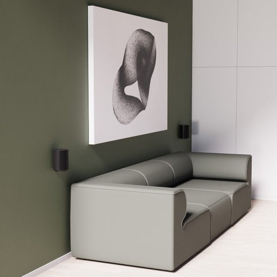 Cavus Ultra Slim Draaibare Muurbeugel voor Sonos ERA 100 – Set van 2 - Zwart