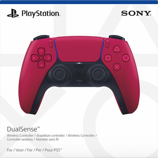 Sony PS5 DualSense Draadloze Controller - Cosmic Red