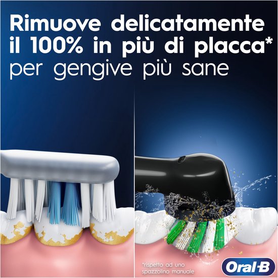 ORAL-B Pro3 3000 Cross Action - Elektrische Tandenborstel - 2 opzetborstels