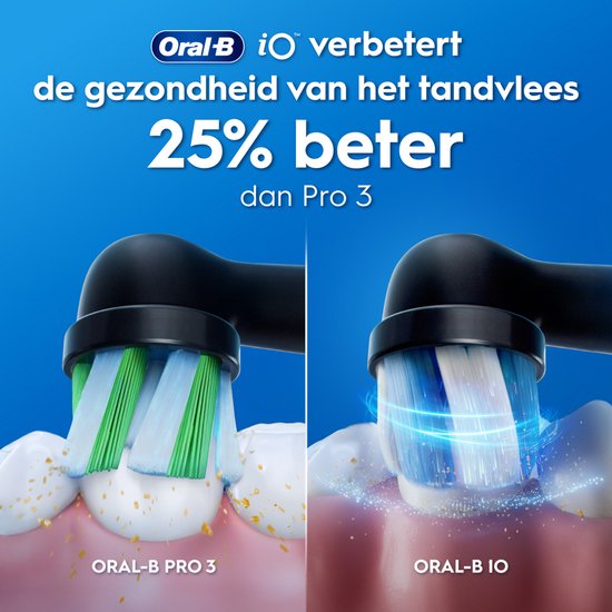 Oral-B iO2 Night Black Elektrische Tandenborstel - 1 Opzetborstel - 1 Reisetui