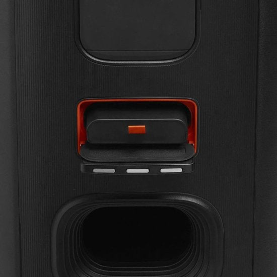 JBL Partybox Stage 320 - Draadloze Bluetooth Party Speaker - Op Wielen - Uitschuifbare Hangreep - LED verlichting - 18 uur - Spatwaterdicht - Zwart