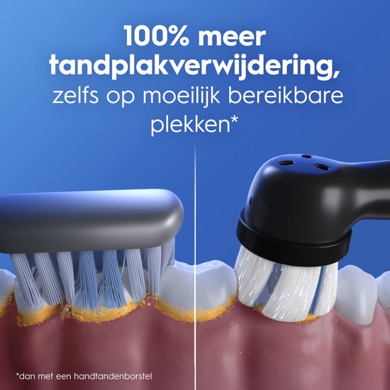 Oral-B iO2 Night Black Elektrische Tandenborstel - 1 Opzetborstel - 1 Reisetui