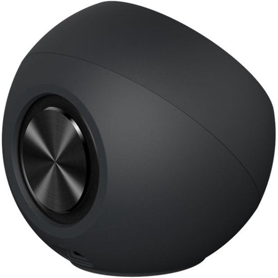 Creative Pebble V3 Luidspreker voor PC en laptops (Zwart) - Bluetooth 5.0, AUX, USB-C met meegeleverde USB-C naar USB-A converter
