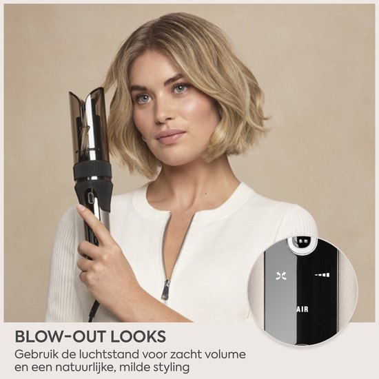 BaByliss Style Secret Air Automatische Krultang C6688E - Auto-Curl Technologie - Prachtige Krullen en Golven - Snel en Veilig Stylen - 3 draairichtingen - 4 timerinstellingen