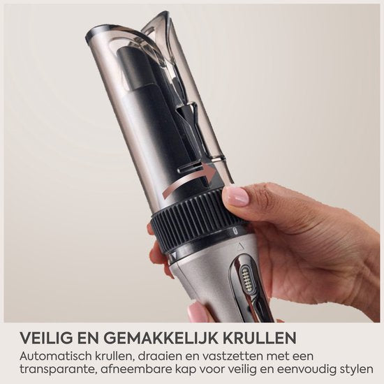 BaByliss Style Secret Air Automatische Krultang C6688E - Auto-Curl Technologie - Prachtige Krullen en Golven - Snel en Veilig Stylen - 3 draairichtingen - 4 timerinstellingen