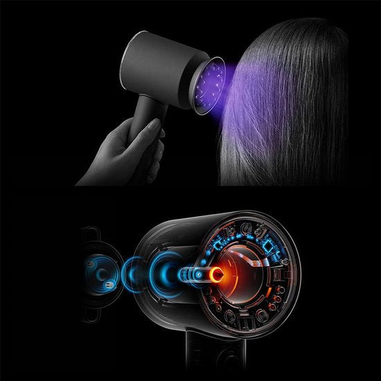 Dyson Supersonic Nural Straight+Wavy - Föhn - Red Velvet/Goud