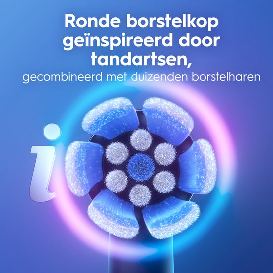 Oral-B iO2 Night Black Elektrische Tandenborstel - 1 Opzetborstel - 1 Reisetui