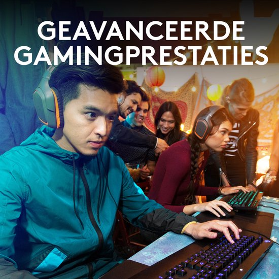 Logitech G213 Prodigy - Gaming Toetsenbord - US Qwerty (ISO) - Zwart