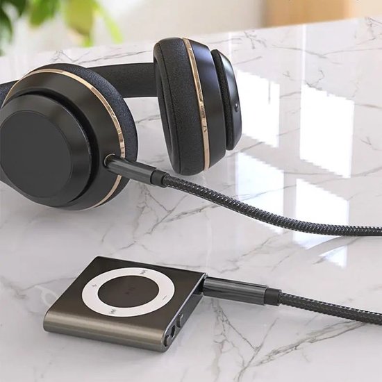 ThunderGold Aux kabel - Audio kabel 3.5mm - Jack kabel - Male to Male - 1 meter