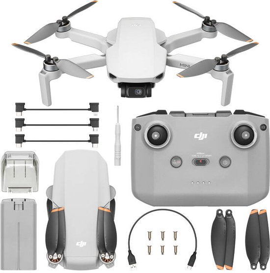 DJI Mini 4K drone - 10 km bereik - 31 min vliegtijd