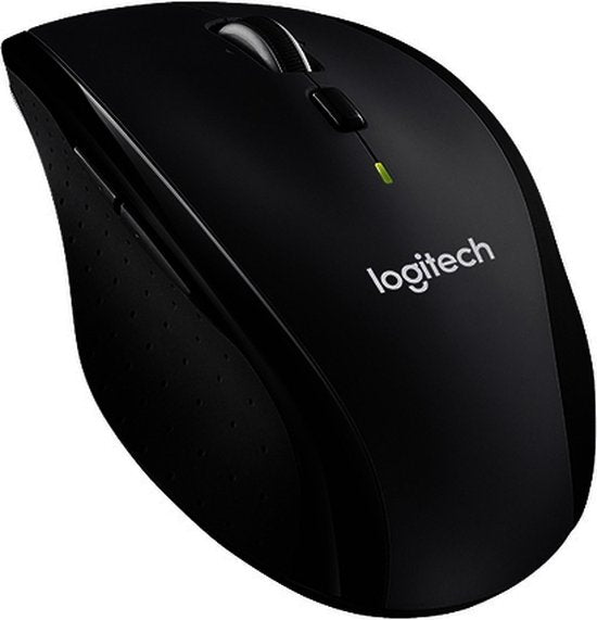 Logitech M705 - Draadloze Marathon Muis - USB - Rechtshandig - Grijs