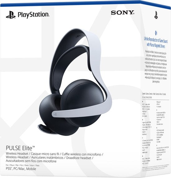 Sony PlayStation Pulse Elite - Draadloze Gaming Headset - PlayStation, Windows, Mobile - Wit