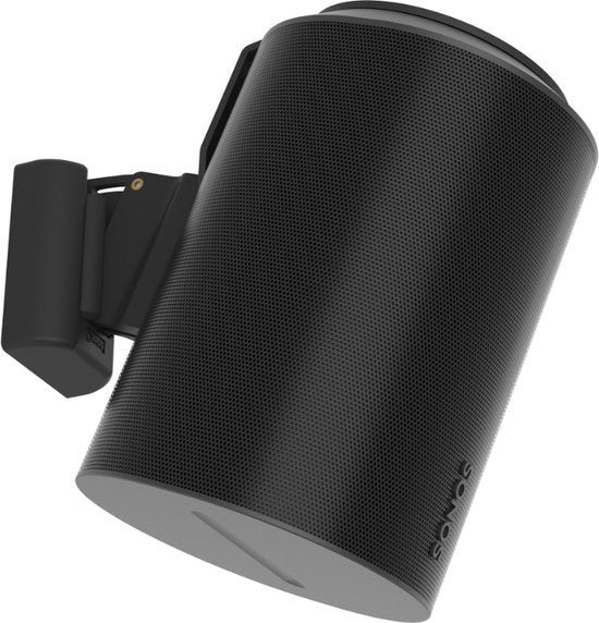 Cavus - CMSE100B Muurbeugel voor Sonos Era 100 – Draaibaar & Kantelbaar – Inclusief Waterpas & Adapter - Zwart