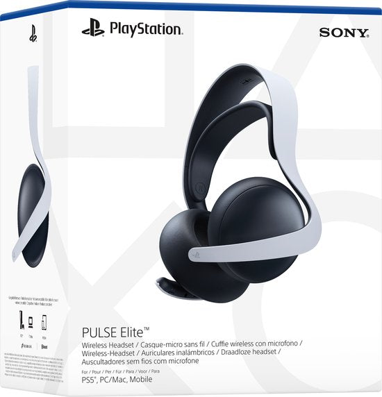 Sony PlayStation Pulse Elite - Draadloze Gaming Headset - PlayStation, Windows, Mobile - Wit