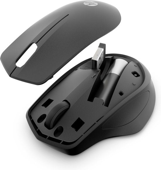 HP 280M - Draadloze Muis - Extra stil - Ergonomisch - Zwart