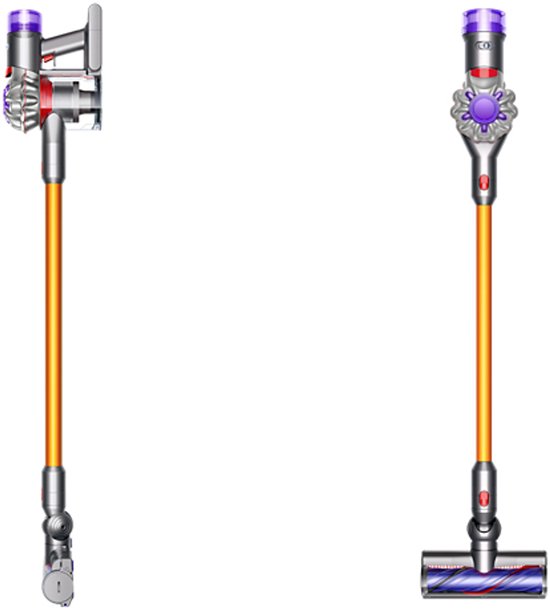 Dyson V8 Absolute - Steelstofzuiger - Zilver - 115 Air Watts - Speciale uitvoering