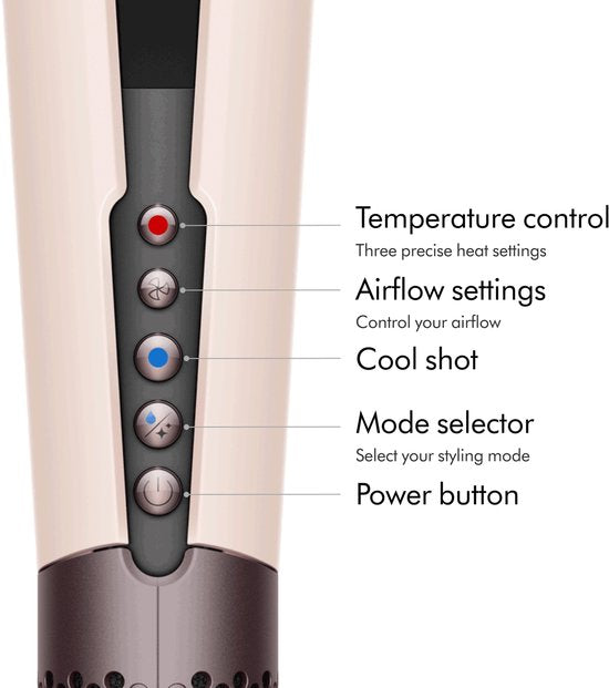 Dyson Airstrait wet-to-dry - Stijltang - Ceramic Pink/Rose Gold
