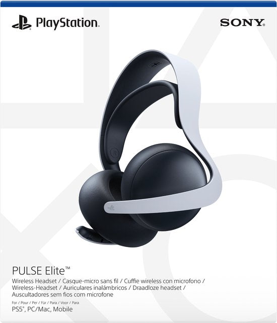 Sony PlayStation Pulse Elite - Draadloze Gaming Headset - PlayStation, Windows, Mobile - Wit