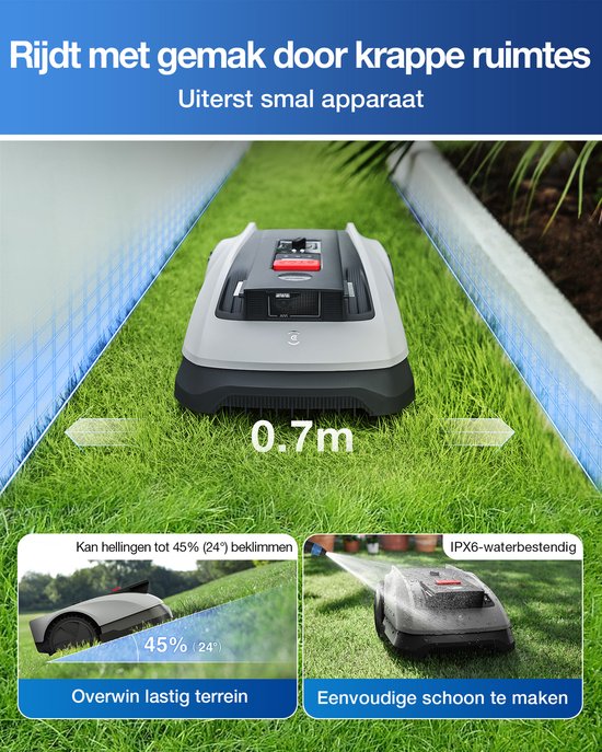 ECOVACS GOAT O600 RTK – Robotmaaier –