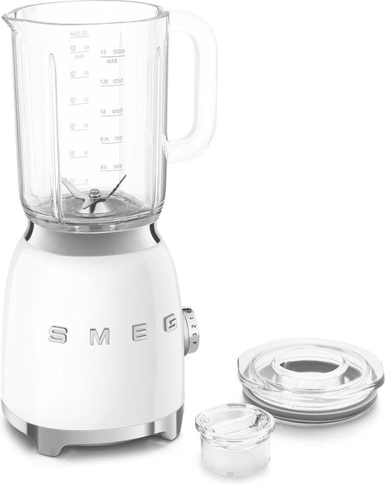 SMEG BLF03WHEU - Blender - Wit - 800W - 1,5L - Jaren '50 Stijl