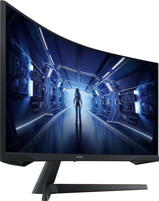 Samsung Odyssey G5 LC34G55TWWPXEN - QHD Ultrawide Curved Gaming Monitor - 165Hz - 34 Inch