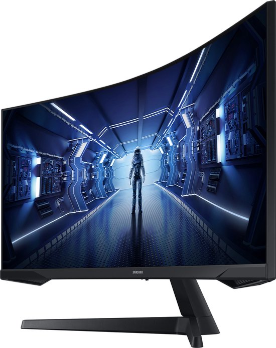 Samsung Odyssey G5 LC34G55TWWPXEN - QHD Ultrawide Curved Gaming Monitor - 165Hz - 34 Inch