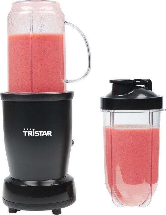 Tristar BL-4486 Smoothie Maker - Blender - 350W Vermogen - 0.5 Liter - Incl. 3 Drinkbekers - Vaatwasserbestendig