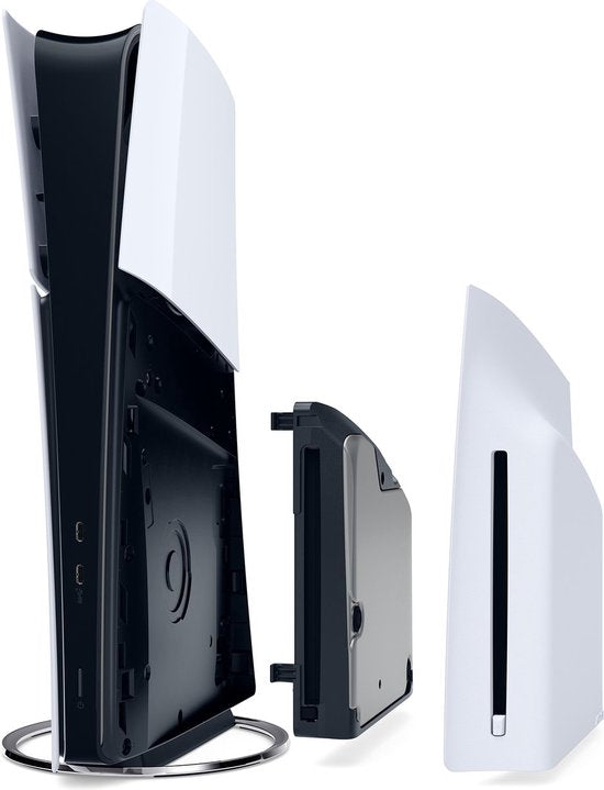 PlayStation 5 Disc Edition - Slim - Bundel met 2 Dualsense Draadloze Controllers