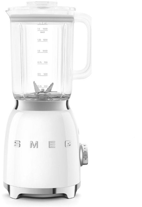 SMEG BLF03WHEU - Blender - Wit - 800W - 1,5L - Jaren '50 Stijl