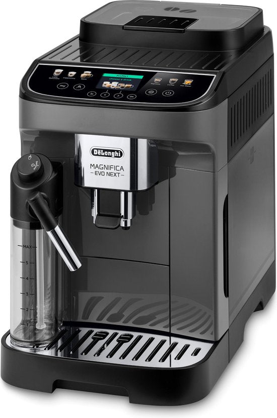 De’Longhi Magnifica Evo Next ECAM310.60.GB - Volautomatische Espressomachine - LatteCrema Hot Technology en 10 recepten - Zwart/Grijs